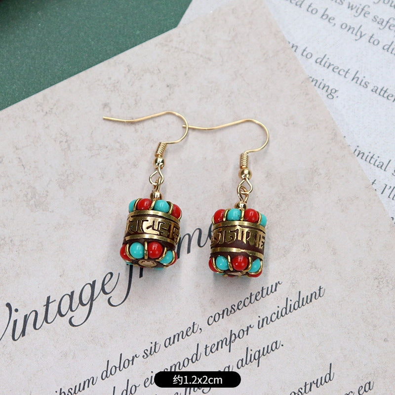 Wholesale Exotic Vintage Alloy Earrings